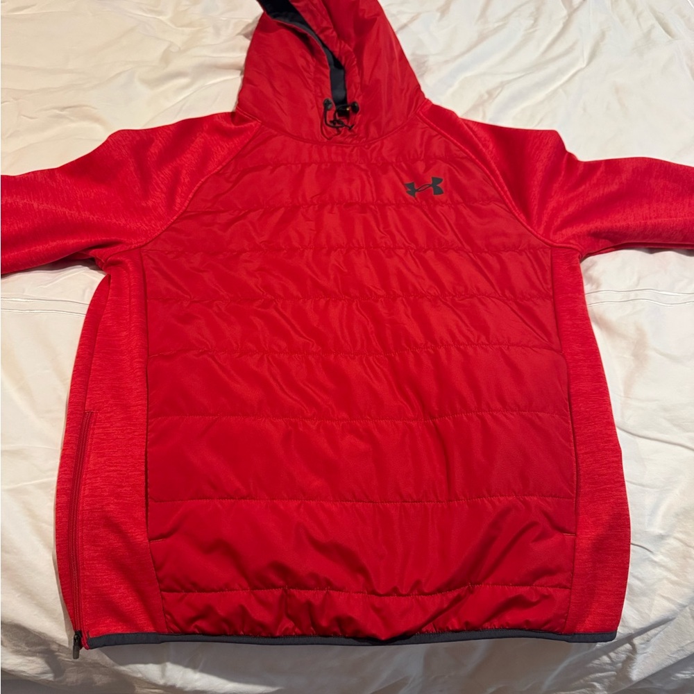 Under Armour Black and Red Jacket